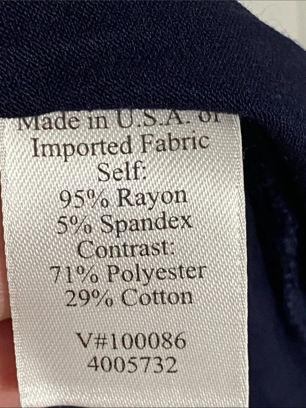 Coldwater Creek Open Front knit navy blue lightweight Cardigan top Size LARGE - Picture 8 of 9